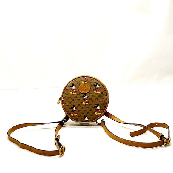 Gucci BackPack Bag Brown PVC 810-080725 - Picture 1 of 13